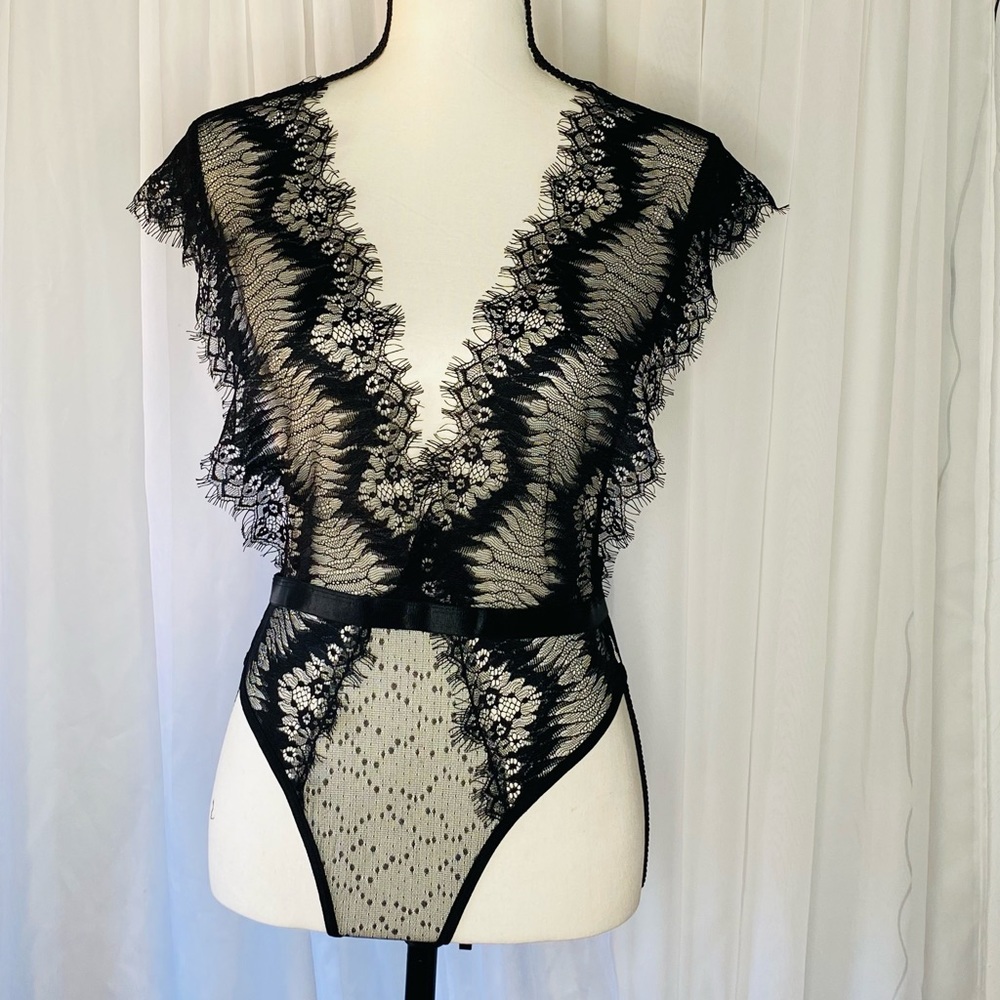 Lola Eyelash Lace Teddy